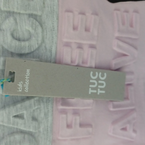 NWT TucTuc Int. Sweat Shirt in Pink/Grey, Size 4 - Picture 3 of 10